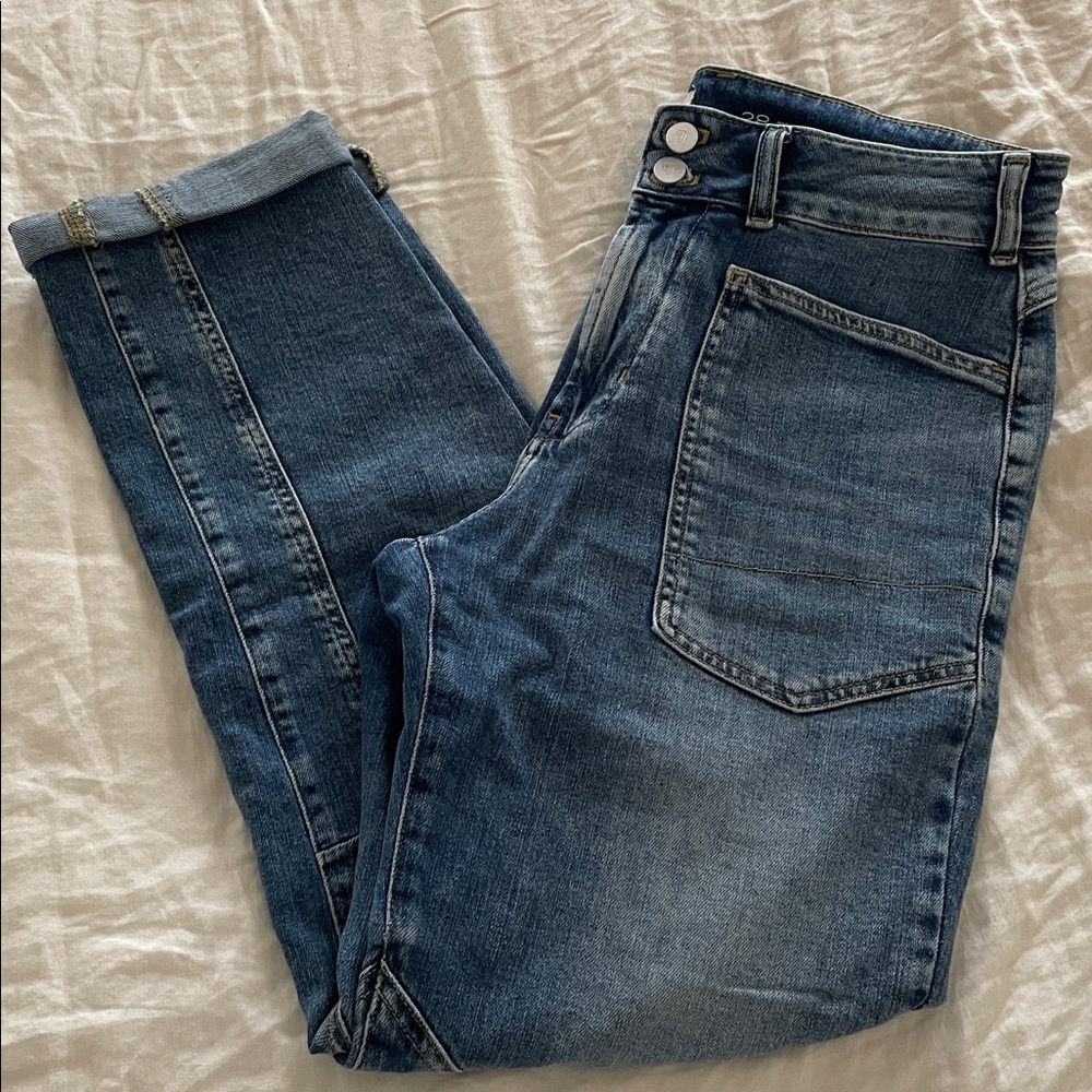 Pilcro: Wander Jeans Mid-rise Relaxed Jeans - Picture 5 of 8